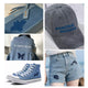 Denim Laserable PU Iron-on Patch (10pcs)