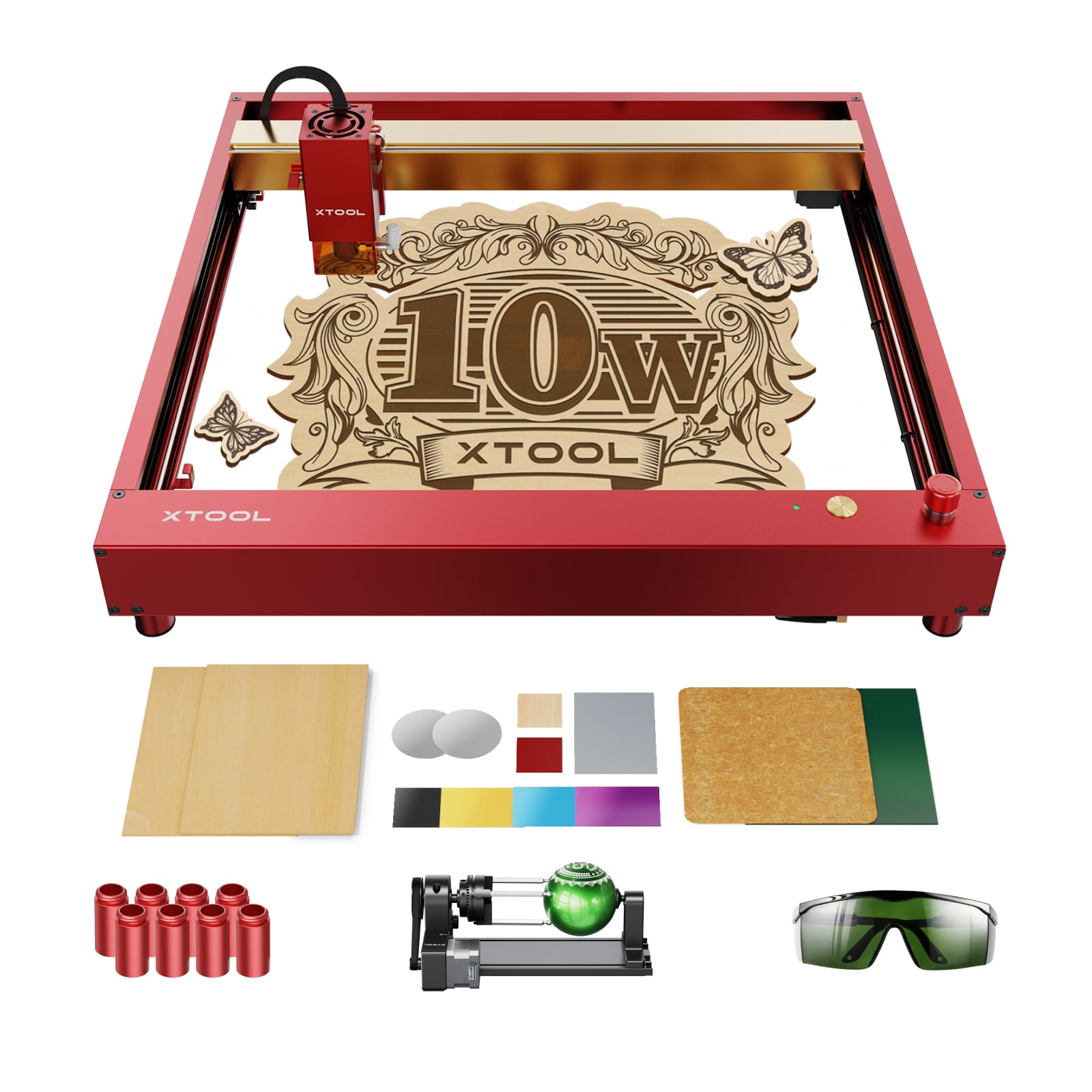 xTool D1 Pro 10W Desktop Laser Engraver Cutting Machine