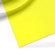 3mm Fluorescent Yellow Translucent Glossy Acrylic Sheet Plexiglass for Diode Laser Cutting (3pcs)