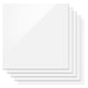 1/25 White Opaque Glossy Acrylic Sheet (10pcs)