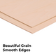 3mm Maple Plywood Sheets (6pcs)