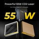 xTool P2S & P2 55W Desktop CO2 Laser Cutter