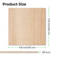 3mm Terminalia Plywood Sheets (6pcs)