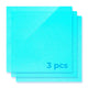 3mm Blue Glitter Translucent Glossy Acrylic Sheet Plexiglass (3pcs)