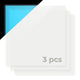 3mm White Glow in the Dark Acrylic Sheet Plexiglass (3pcs)