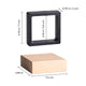 Black Floating Frame with Kraft Box (10pcs)