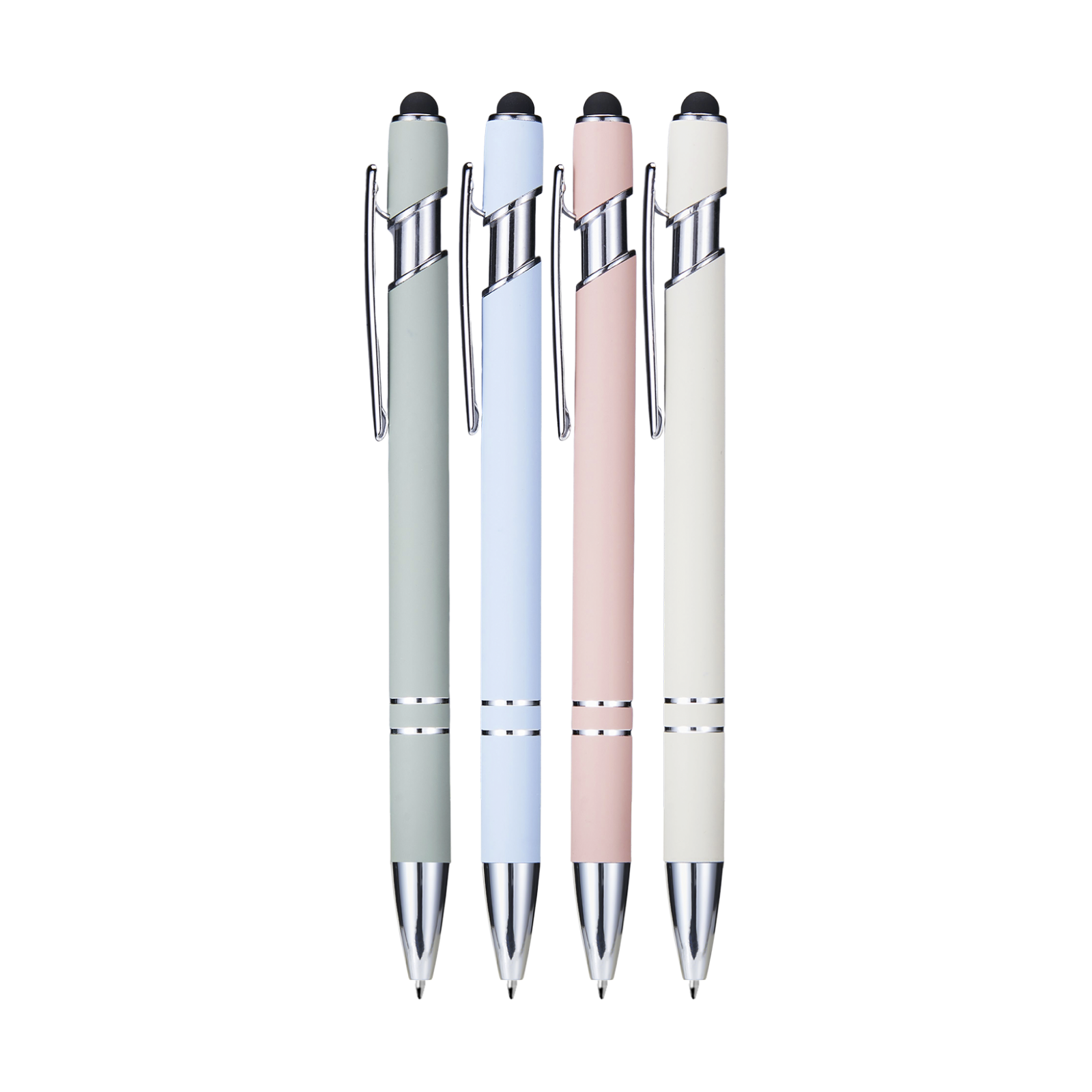 Ballpoint Pens with Stylus (12pcs)