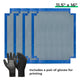 200 Mesh Coated Screen (4pcs) 11.5