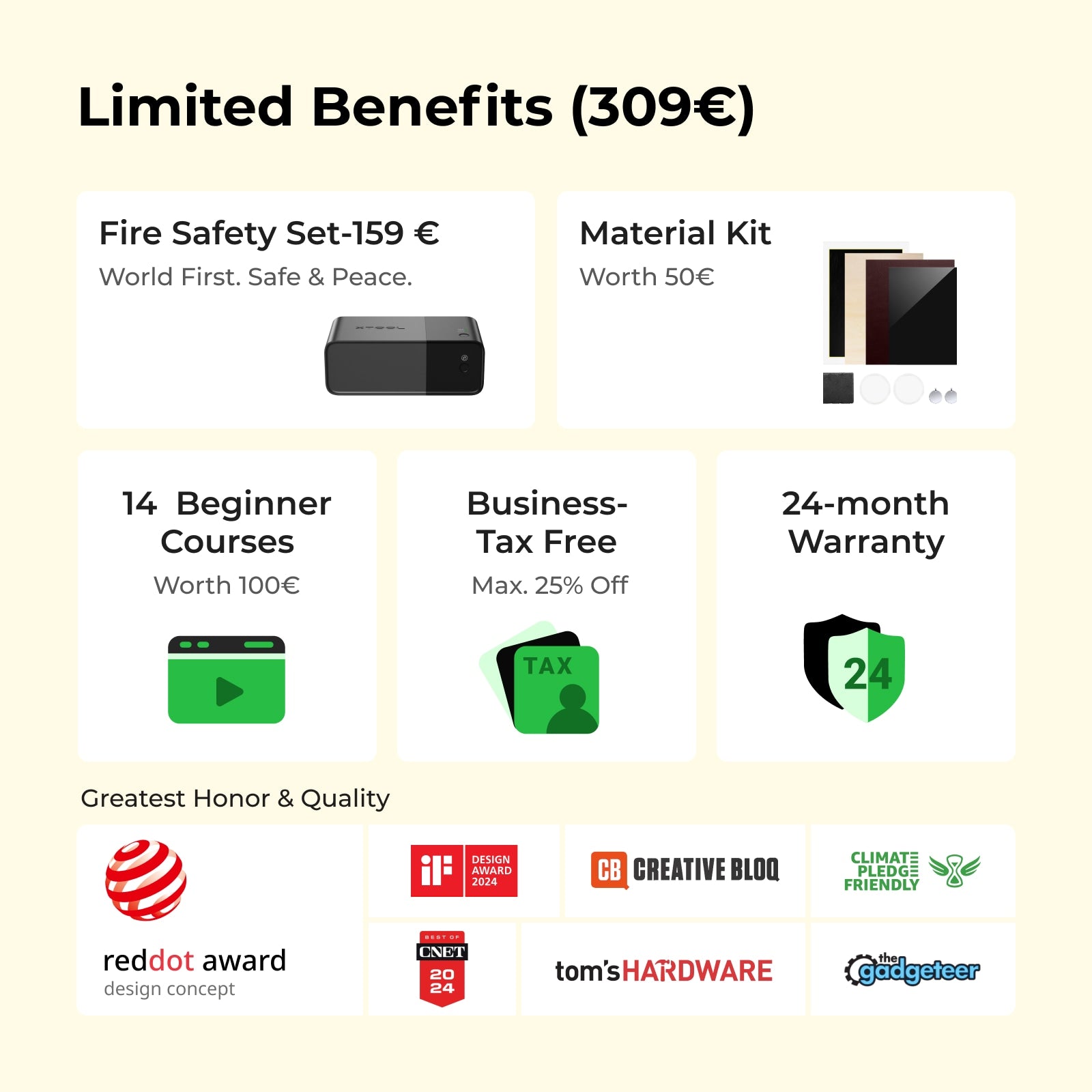 Xtool S1 afgesloten diode lasersnijder