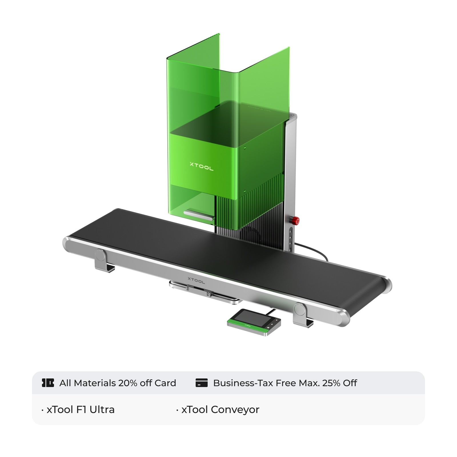 xTool F1 Ultra 20W Fiber & Diode Dual Laser Engraver