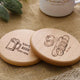 Beechwood Coasters (4pcs)