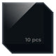 1mm Black Translucent Glossy Acrylic Sheet (10pcs)