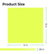 3mm Fluorescent Green Translucent Glossy Acrylic Sheet (3pcs)