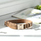 Brown Thick Plush Nylon Dog Collar