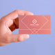 Rose Gold Metal Business Cards (60pcs)