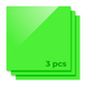 3mm Grass Green Opaque Glossy Acrylic Sheet (3pcs)-YAC004