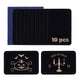 Laserable Leatherette Rectangular Patch (10pcs)