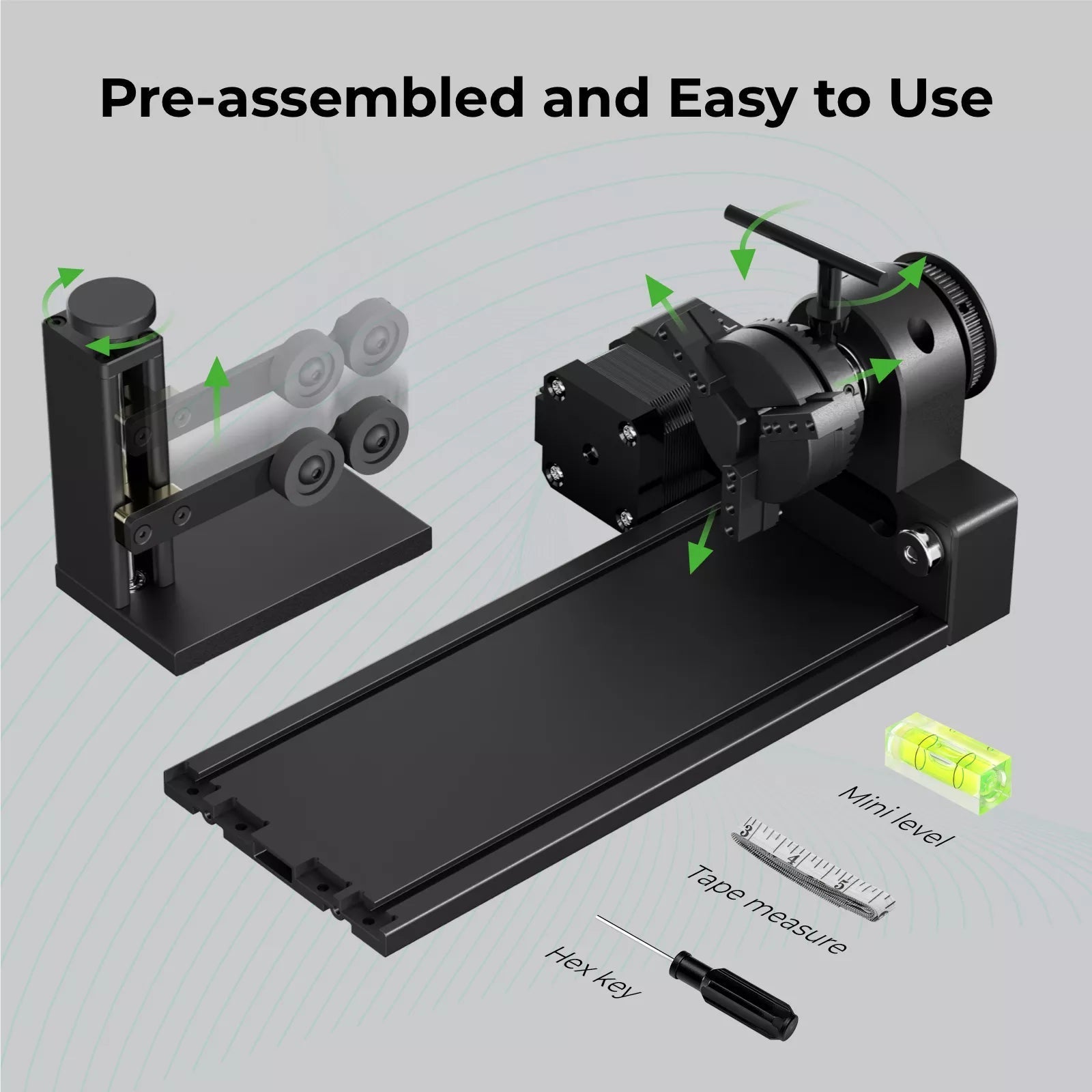 xTool RA2 Pro+Risers for M1